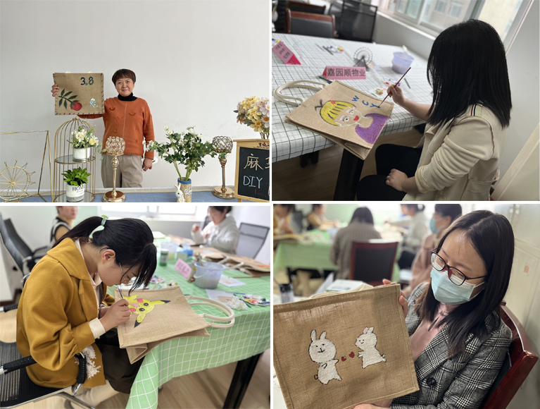 绘出奇趣 美好"袋"回家丨武汉豪迈女神节DIY手作活动-武汉豪迈